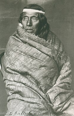 Fotografía del cacique Mulato a finales del siglo XIX.