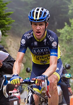 Retrato del ciclista Chris Anker Sørensen