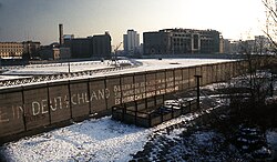 Muro de Berlín en 1975