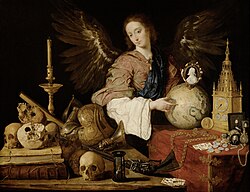 Pintura de Vanitas realizada por Antonio de Pereda en 1636