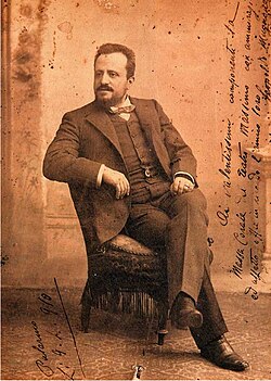Retrato fotográfico de Leopoldo Mugnone