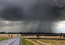 Precipitación en estado líquido