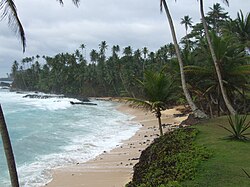 Islote de Rolas en Santo Tomé y Príncipe
