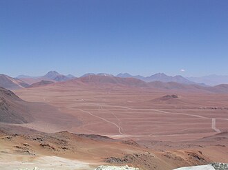 El desierto de Atacama, el segundo desierto más seco del mundo