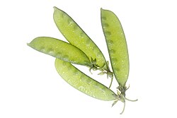 Vainas de arvejas