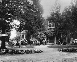 El Glen-Holly Hotel construido en la década de 1890