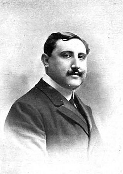 Retrato de Gabriel Maura Gamazo realizado por Kaulak
