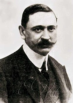 Retrato fotográfico de Manuel García Prieto fotografiado por Kaulak alrededor de 1900.