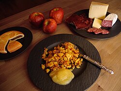 Plato tradicional de Maluns