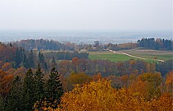 Paisaje representativo de la región de Talsi