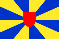Mapa y escudo de la provincia de Flandes Occidental