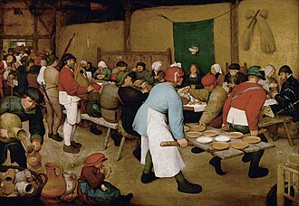 La boda campesina de Pieter Brueghel el Viejo