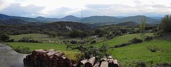 Vista del valle desde Lascorz