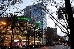 Avenida Diagonal en Barcelona