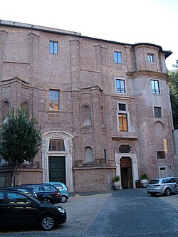 Fachada de Santa Maria dei Sette Dolori en Trastévere