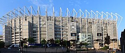 Estadio St. James' Park en Newcastle