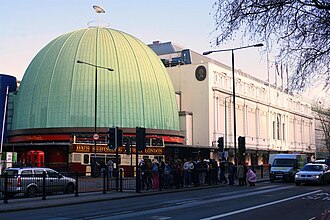 Fachada y vista general del Museo Madame Tussauds en Londres