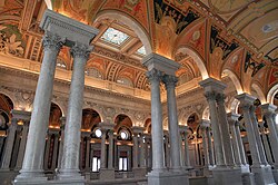 El Gran Vestíbulo de la Biblioteca del Congreso