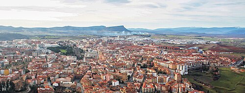 Vista panorámica de la ciudad de Soria