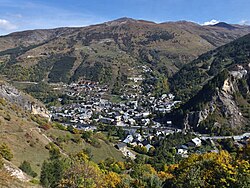 Paisaje montañoso de Valloire