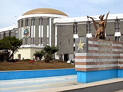 Edificio del Capitolio en Monrovia