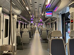 Interior de un tren Civia 465