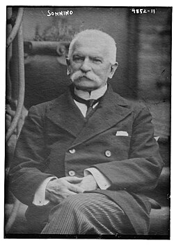 Retrato de Sidney Sonnino
