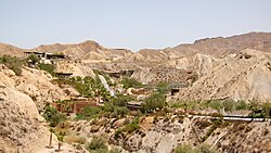 Paisaje del desierto de Tabernas