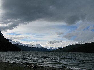 Vista panorámica del lago
