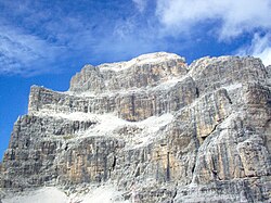 Cima Brenta Alta en el Macizo de Brenta