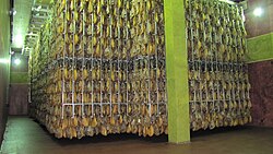 Bodega de curación de jamones