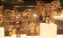 Pieza de orfebrería Tayrona