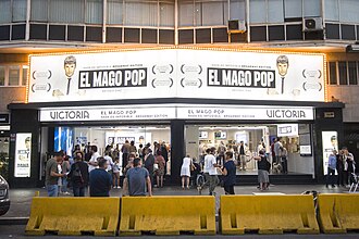 Fotografía del Teatro Victoria en septiembre de 2022