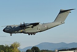 Avión Airbus A400M en servicio con Luxemburgo