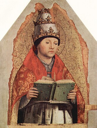 Retrato de Gregorio Magno