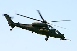 Helicóptero de ataque Agusta A129 Mangusta