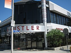 Tienda al por menor de la marca Hustler en Hollywood