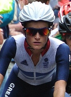 Armitstead en la prueba en ruta de Londres 2012
