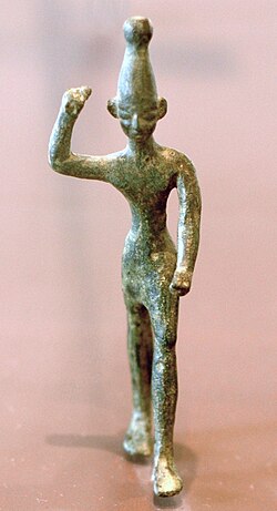 Estatua de Baal de Ugarit