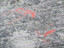 Petroglifo del sitio arqueológico de Alta, en el norte de Noruega