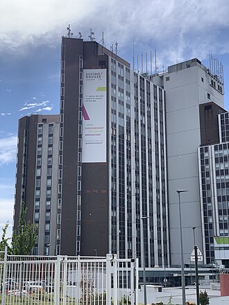 Vista del Instituto Gustave Roussy en Villejuif, Francia.