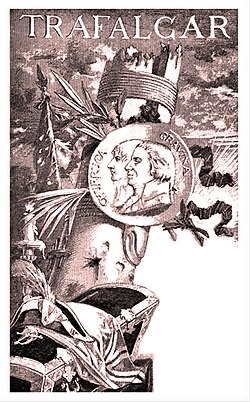 Portada histórica de la edición de Trafalgar de 1882