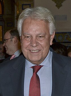 Retrato fotográfico de Felipe González