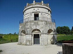Fotografía del Mausoleo de Teodorico en Rávena