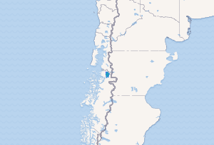 Mapa de la cuenca del Lago Rosselot