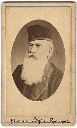 Fotografía de Mariano Ospina Rodríguez hacia 1880