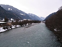 El río Eno cerca de la localidad de Ried