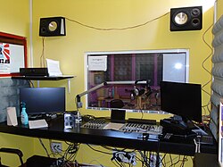 Espacio de control técnico del Estudio José Couso.