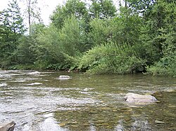 Río Lomná en la República Checa