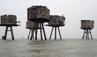 Fortalezas Marinas Maunsell en el estuario del Támesis